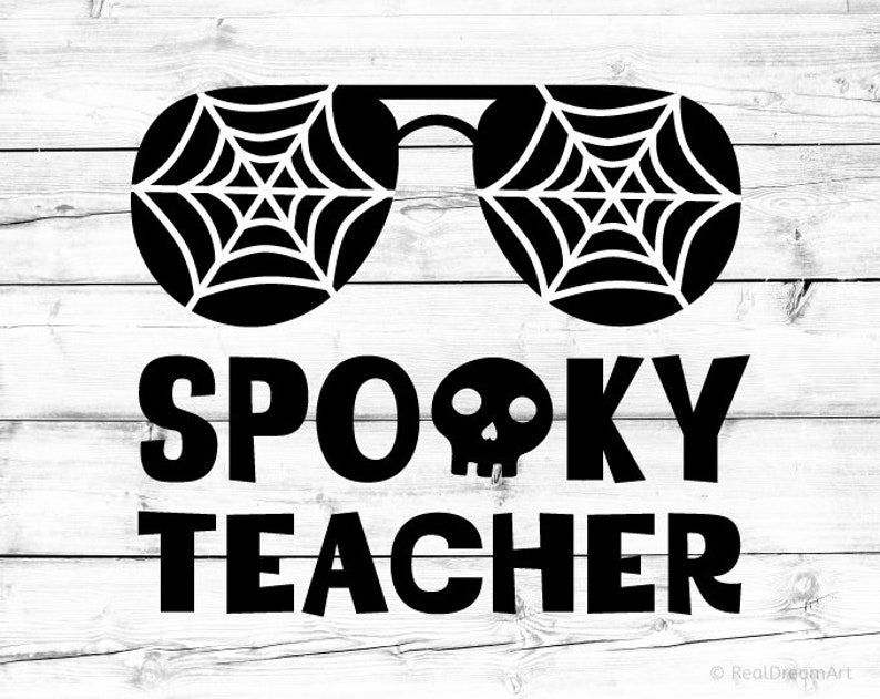 Download Spooky Teacher Svg Halloween Svg Trick or Teach Svg | Etsy
