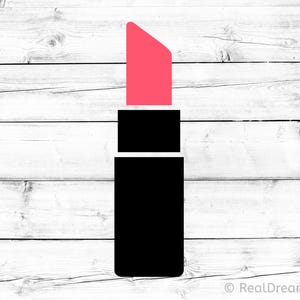 Lipstick Svg Lipstick Silhouette Lipstick Png Lipstick Clipart Lipstick Svg Design Makeup Svg Lipstick Svg for Cricut Svg for Silhouette