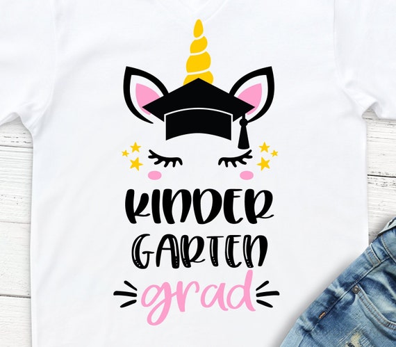 Download Kindergarten Grad Svg Unicorn Svg Last Day Of School Svg Etsy