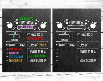 First Day of School, Chalkboard Svg, School Board Svg, Back to School Svg, Preschool Svg, Kindergarten Svg, School Svg, Cut File for Cricut