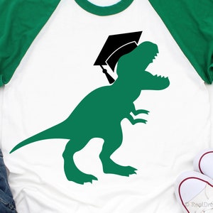 Graduate Dinosaur Svg, Last Day of School Svg, Boy Grad Svg, T-Rex, Last Day Shirt Svg, Boy Graduation Shirt Svg Files for Cricut, Png, Dxf