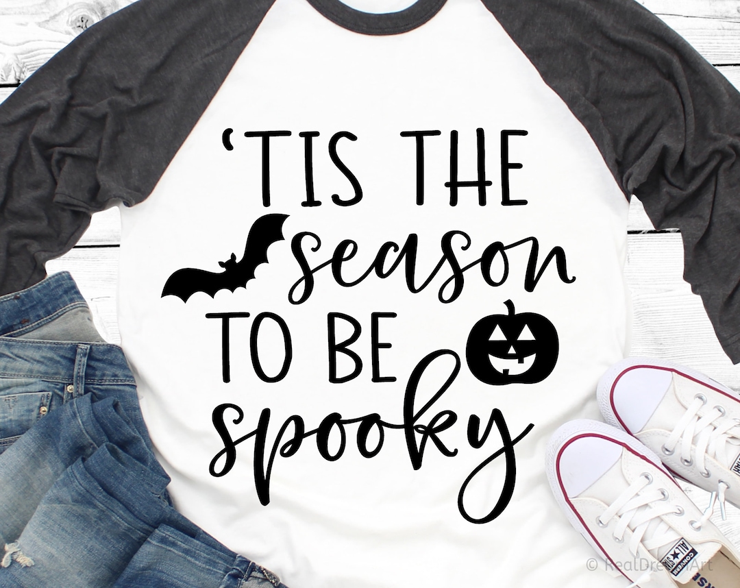 Halloween Svg Funny Halloween Shirt Svg Tis the Season to Be - Etsy