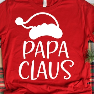 Vovô Natal Svg, Papai Noel Svg, Natal Svg, Chapéu de Papai Noel, Camisa de Natal Svg, Vovô Engraçado Svg Arquivos de Corte para Cricut, Png, Dxf