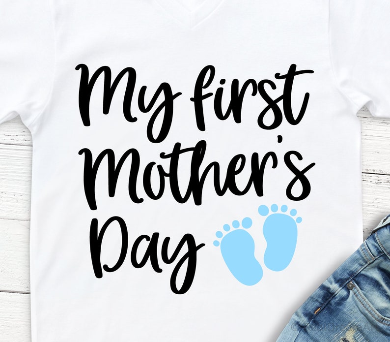 Download My First Mothers Day Svg Mommy and Me Svg Baby Girl Svg | Etsy