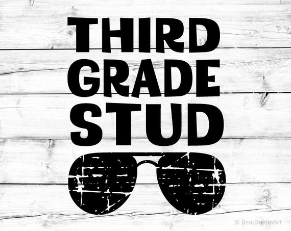 Download Free Third Grade Svg Grunge Third Grade Stud Third Grade Dude Svg Etsy SVG Cut Files