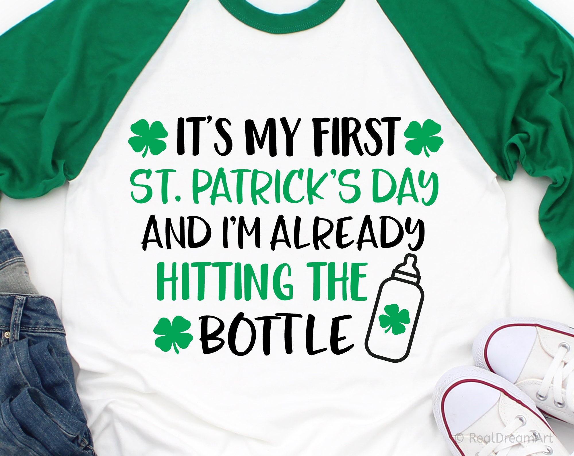 My First St Patricks Day Svg Funny St Patricks Svg Lucky | Etsy