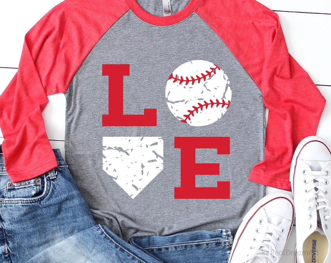 Love Baseball Svg Baseball Love Svg Baseball Shirt Svg - Etsy