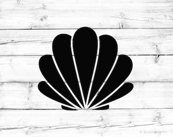 Muschel svg Muschel-Silhouette svg Meerjungfrau-Muschel svg Muschel-Svg Muschel-Png meeres-Svg Strand-Svg Meerjungfrau-Svg für Cricut-Svg-Silhouette