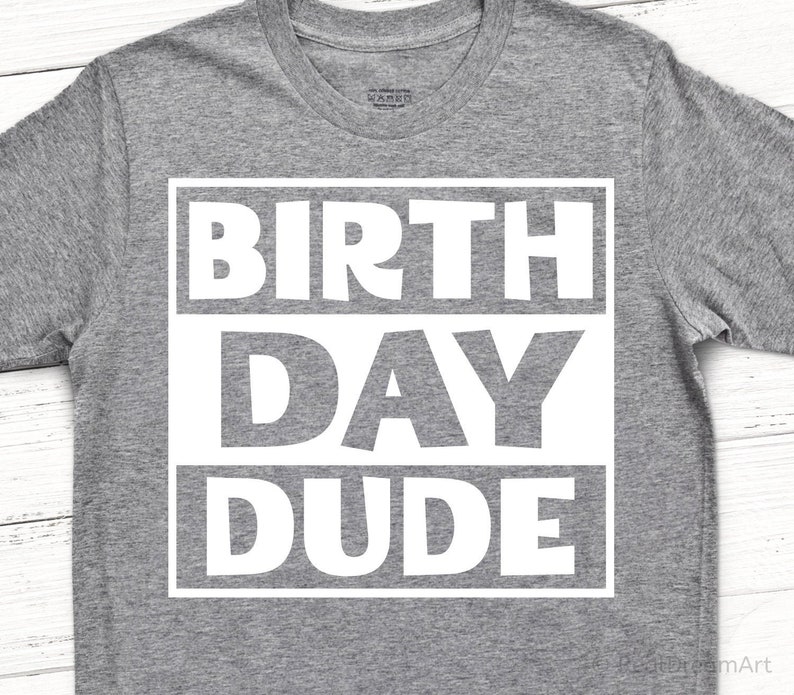 Birthday Dude Svg Boy Birthday Svg 1st Birthday Svg 2nd | Etsy