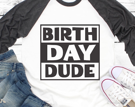 Download Birthday Dude Svg Boy Birthday Svg 1st Birthday Svg 2nd Etsy