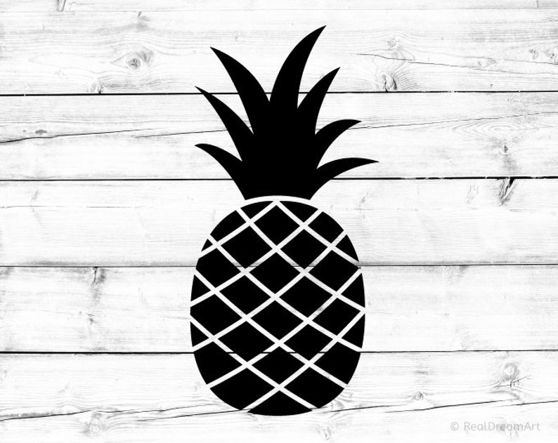 Download Pineapple Svg Pineapple Silhouette Svg Pineapple Crown Svg | Etsy