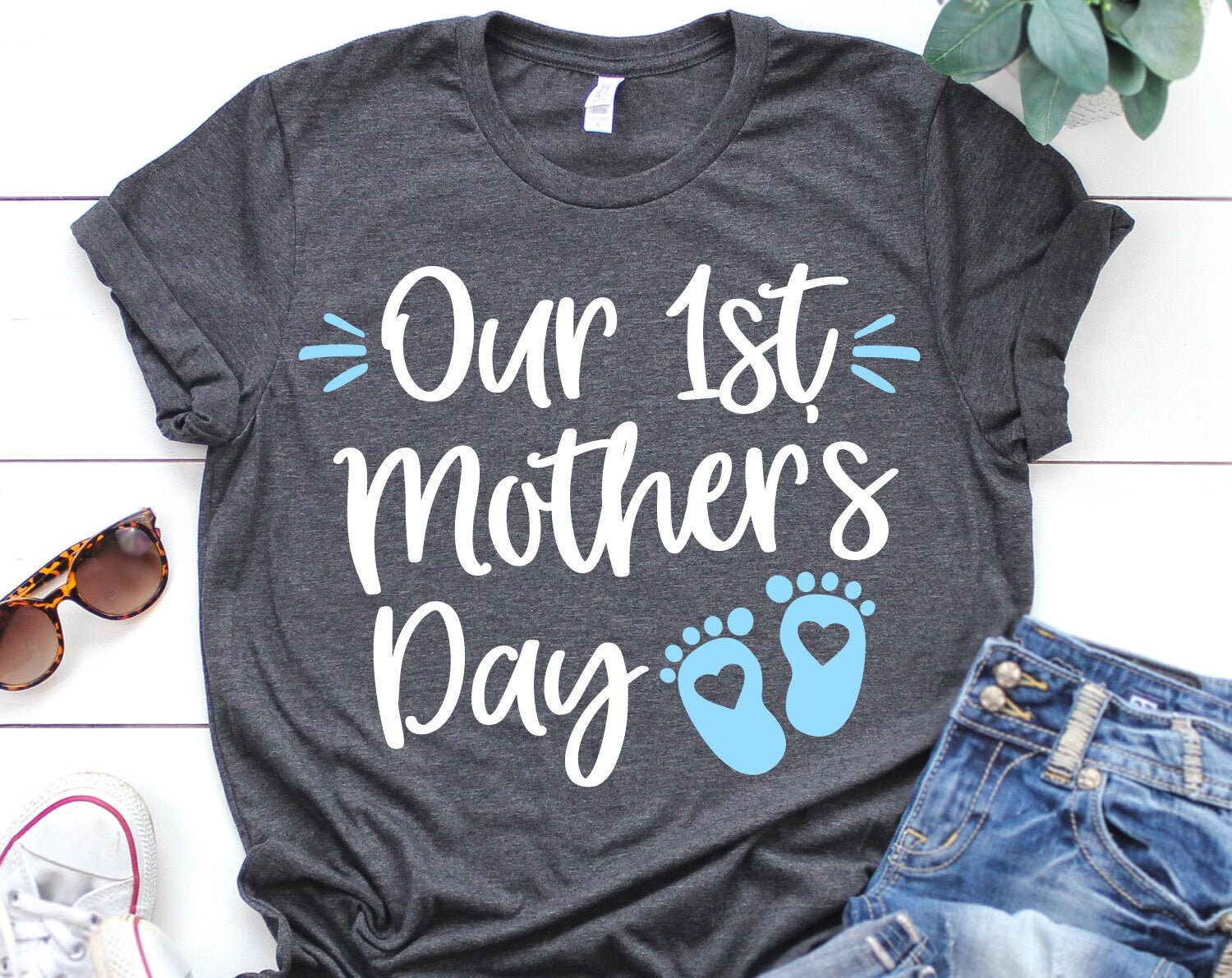 Our First Mothers Day Svg Mommy and Me Svg 1st Mothers Day - Etsy Norway