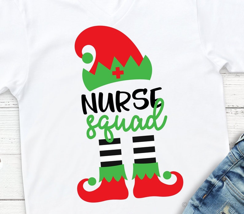 Download Nurse Squad Svg Elf Squad Svg Christmas Svg Nurse ...