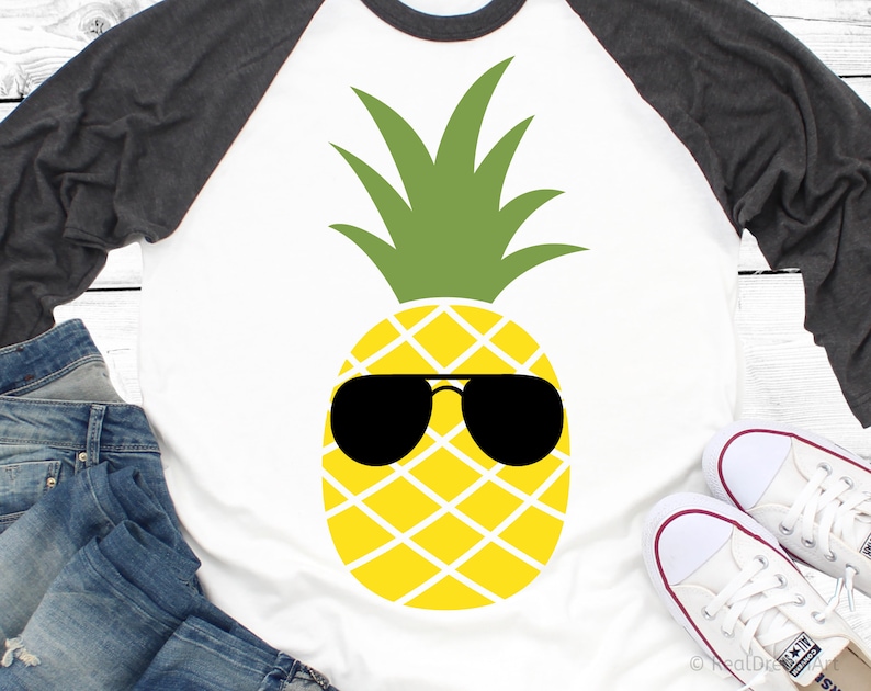 Download Pineapple with Sunglasses Svg Pineapple Svg for Cricut | Etsy