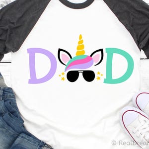 Papa Einhorn svg, Papa svg, Geburtstag svg, Vatertag svg, Einhorn svg, Geburtstags-Einhorn svg, Baby-Mädchen-Geburtstagsparty, Geburtstags-Shirt-Svg