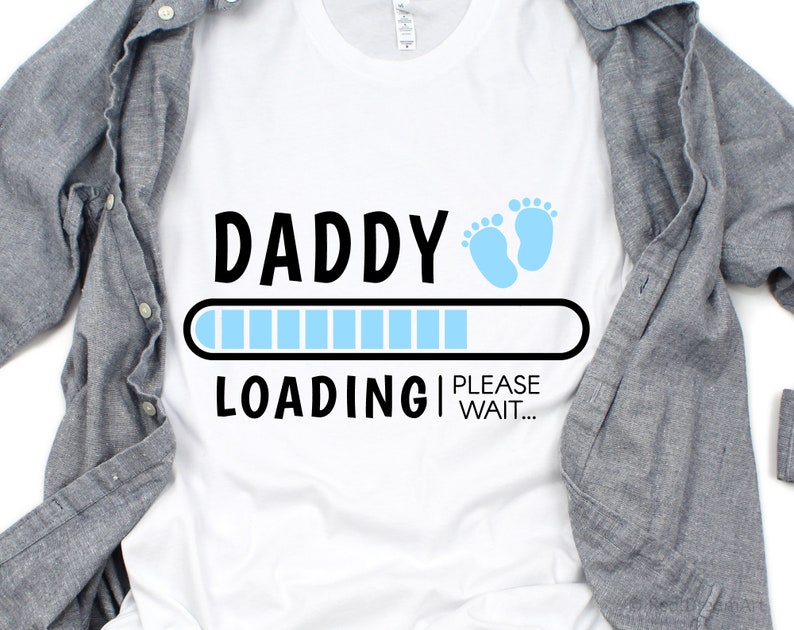 Download Daddy Loading Svg Daddy to Be Svg Expecting Father Svg | Etsy