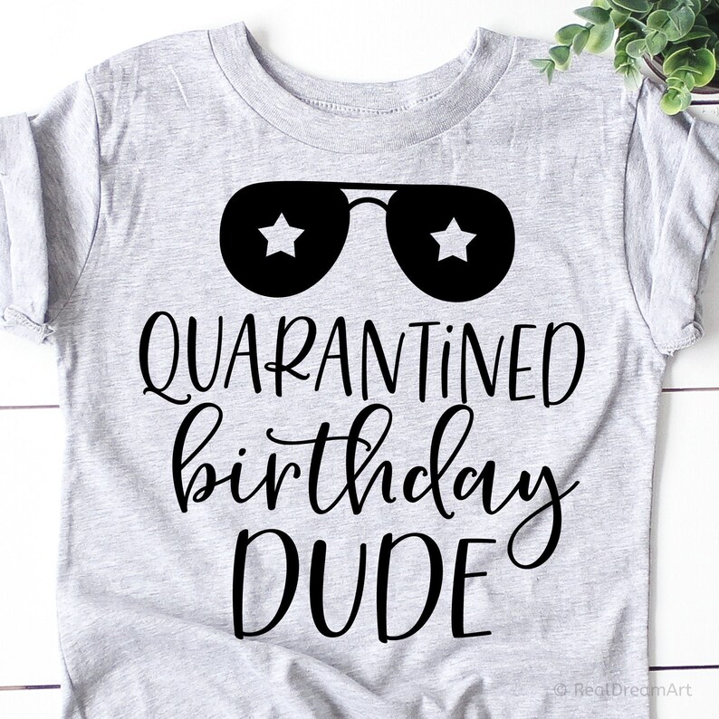 Download Quarantined Birthday Dude Svg Boy Birthday Svg Funny | Etsy
