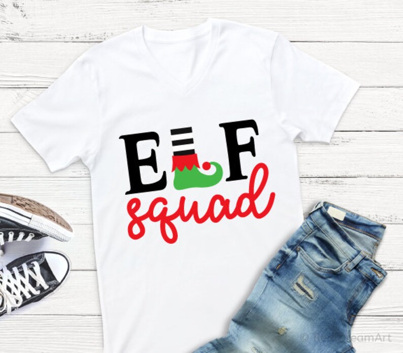 Download Elf Squad Svg Christmas Svg Elf Shirt Svg Kids Christmas ...