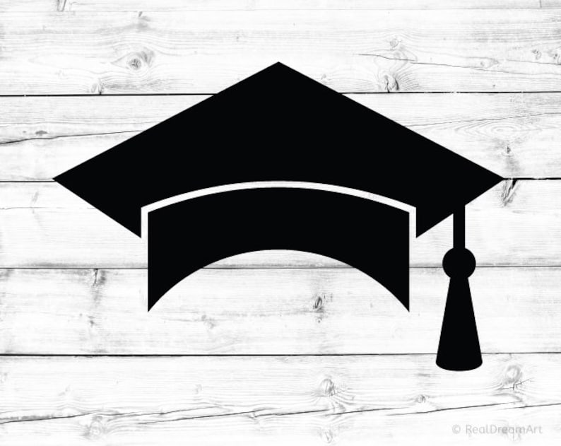 Download Graduation Cap Svg Square Academic Cap Svg Tassel Svg | Etsy