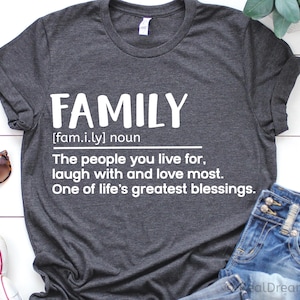 Famille définition Svg, Svg famille, maison, Svg définition, définition chemise Svg, famille citation Svg, Bénis notre maison Svg, fichier pour Cricut