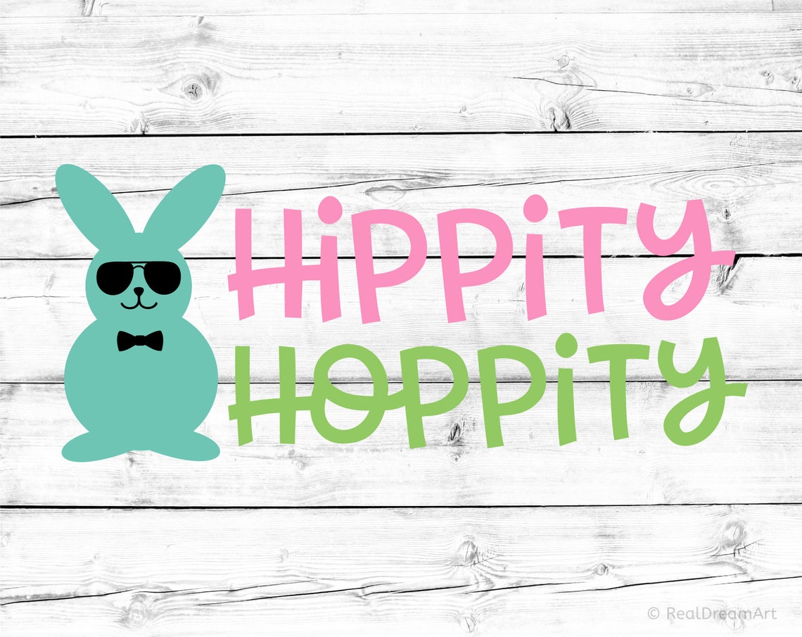 Easter Svg Hippity Hoppity Svg Easter Bunny Svg Boy Easter | Etsy