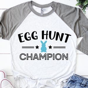 Campeão de Caça aos Ovos Svg Crianças Páscoa Svg Meninos Páscoa Svg Coelhinho da Páscoa Svg Caça aos Ovos de Páscoa Svg Campeão de Caça aos Ovos Svg para Cricut Svg Silhueta Png