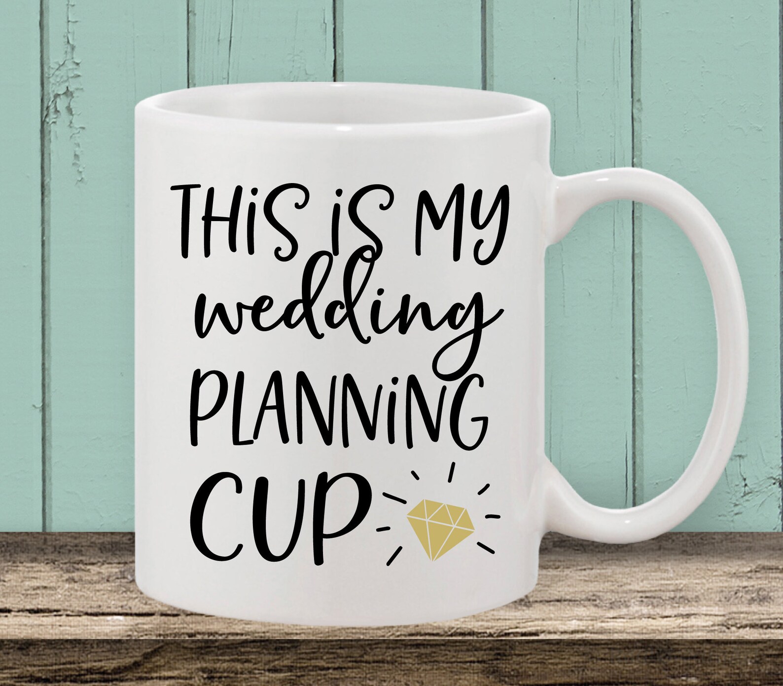 This is My Wedding Planning Cup Svg Engaged Svg Fiancee Svg Etsy