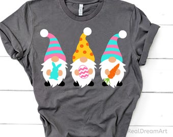 Easter Gnomes Svg, Gnomes Svg, Kids Easter Svg, Funny Easter Svg, Girl Easter Svg, Easter Shirt Svg, Cut Files for Cricut, Png, Dxf