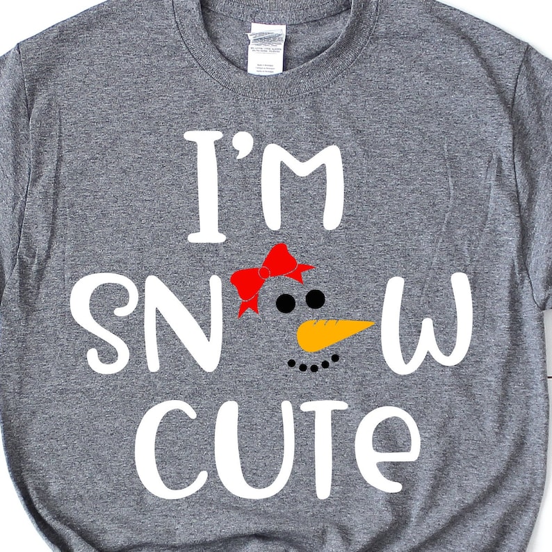Download Snow Cute Svg Im Snow Cute Svg Girl Snowman Svg Girl | Etsy