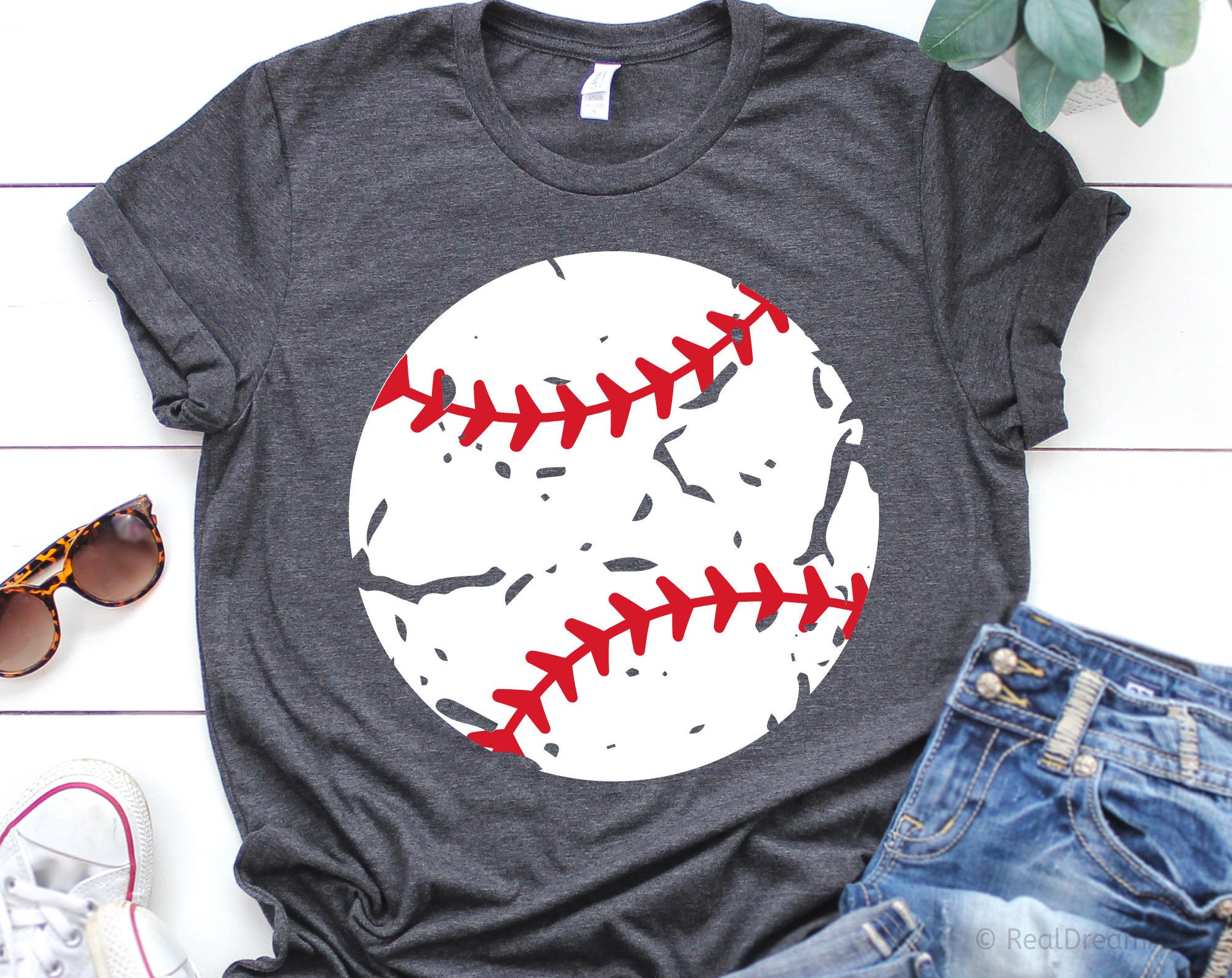 Download Baseball Ball Svg Grunge Baseball Svg Distressed Svg Etsy