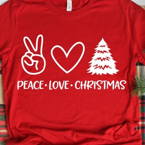 Peace Love Weihnachtsmaus