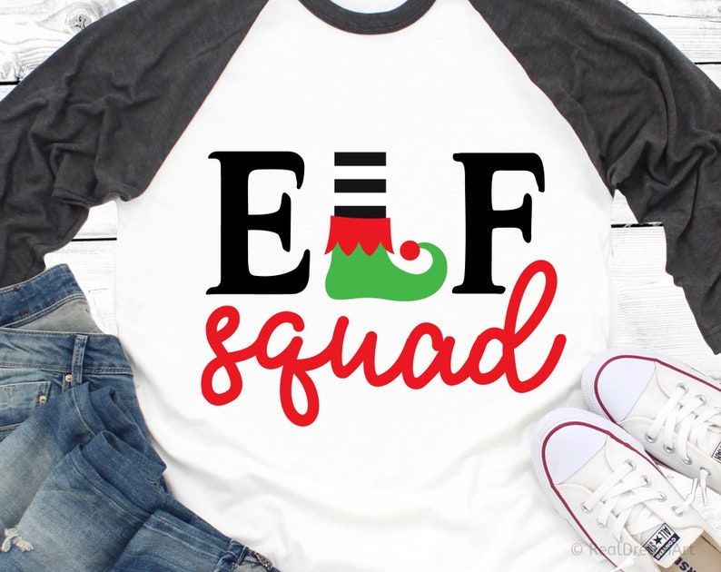 Download Elf Squad Svg Christmas Svg Elf Shirt Svg Kids Christmas | Etsy