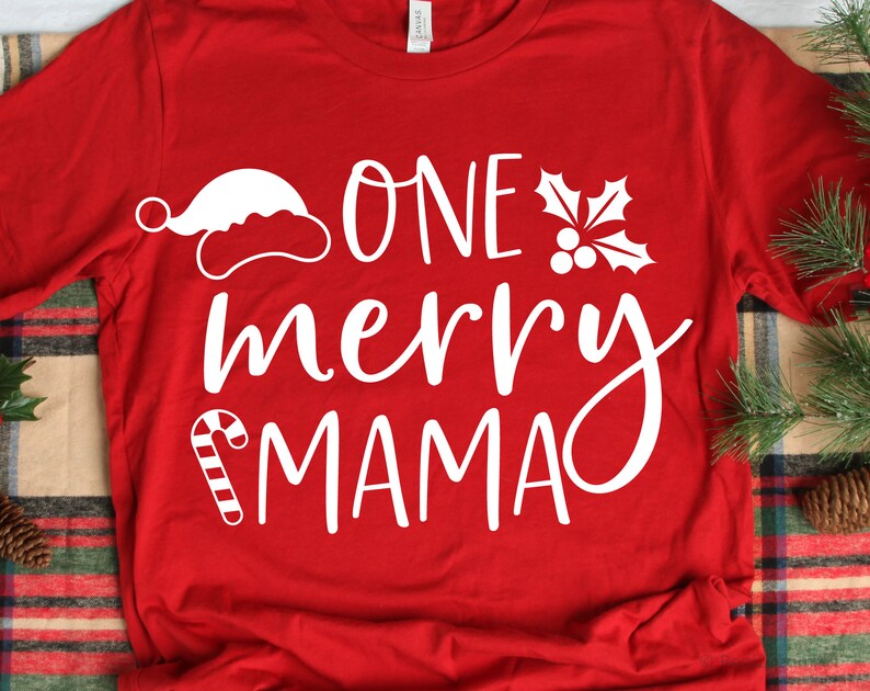 Download Mom Christmas Svg One Merry Mama Christmas Svg Christmas | Etsy
