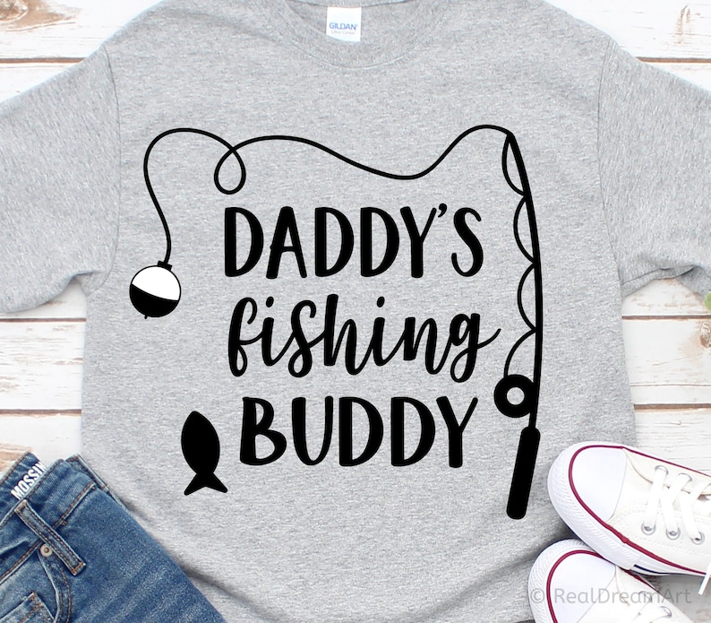 Free Free 284 Daddy&#039;s New Fishing Buddy Svg SVG PNG EPS DXF File