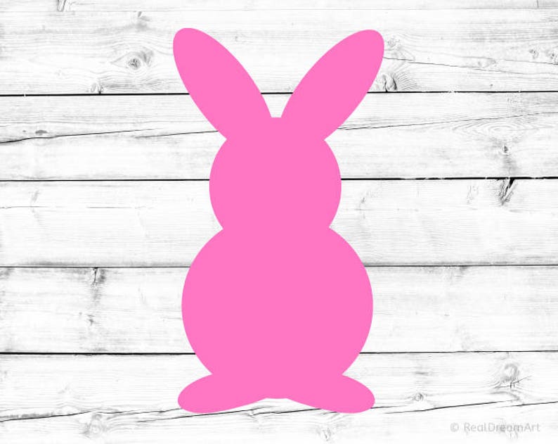 Download Bunny Svg Easter Bunny Silhouette Svg Rabbit Svg Cut File | Etsy