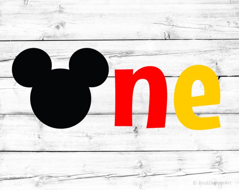 Mickey Mouse Svg First Birthday Svg Boys 1st Birthday Svg ...