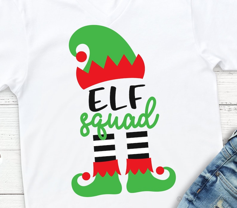 Download Elf Squad Svg Christmas Svg Kids Christmas Svg Elf Shirt ...