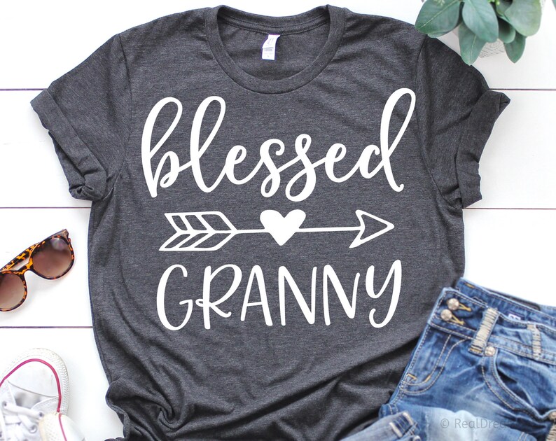 Download Blessed Granny Svg Blessed Grandma Svg Nana Shirt | Etsy