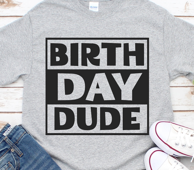 Download Birthday Dude Svg Boy Birthday Svg 1st Birthday Svg 2nd | Etsy