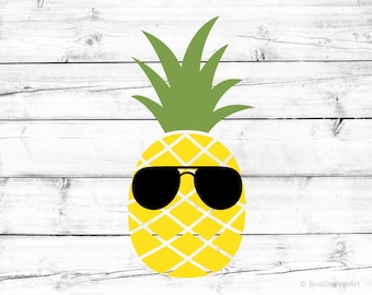 Pineapple with Sunglasses Svg Pineapple Svg for Cricut Pineapple Silhouette Shades Svg Pineapple Png Vacay Mode Summer Svg for Silhouette