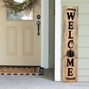 Welcome Porch Sign Svg, Welcome Bundle Svg, Vertical Sign Svg, Welcome ...