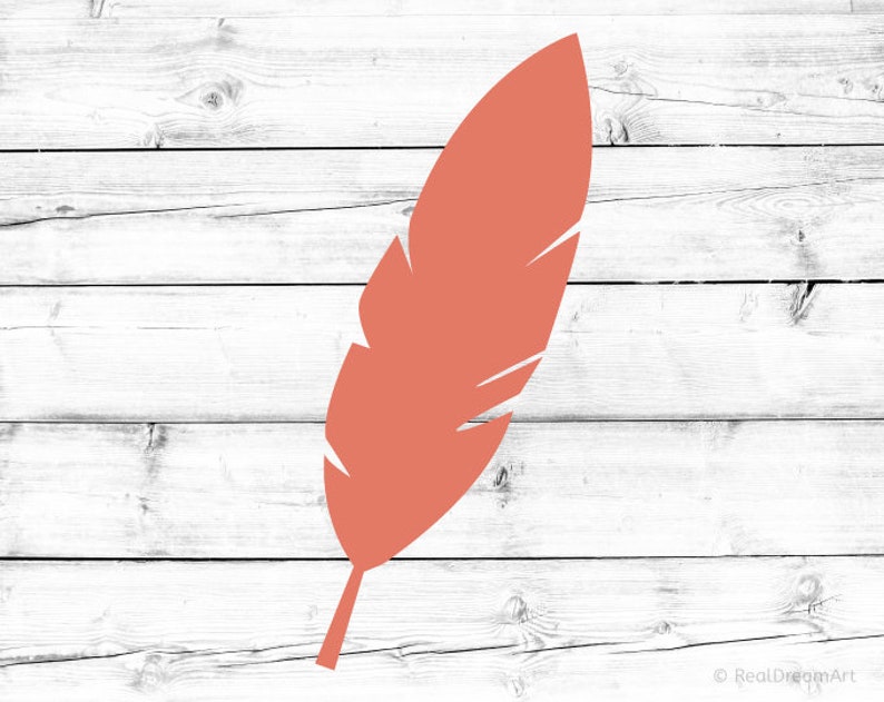 Download Feather Svg Cut File for Cricut Feather Silhouette Tribal ...