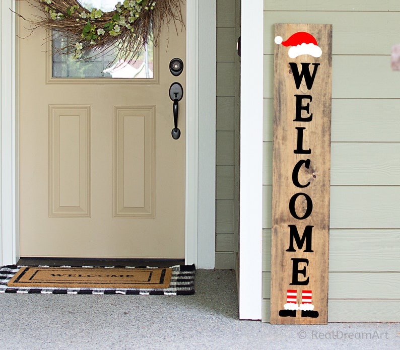 Download Christmas Porch Sign Svg Bundle Welcome Bundle Svg ...