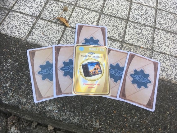 Fallout Shelter Card Pack 20 Cards Fallout Prop/gift - Etsy Australia
