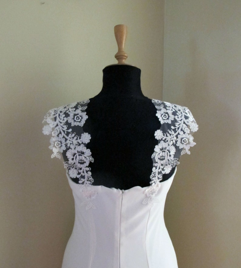 Detachable Straps Wedding Dress Straps Ivory Lace Bridal Strap | Etsy