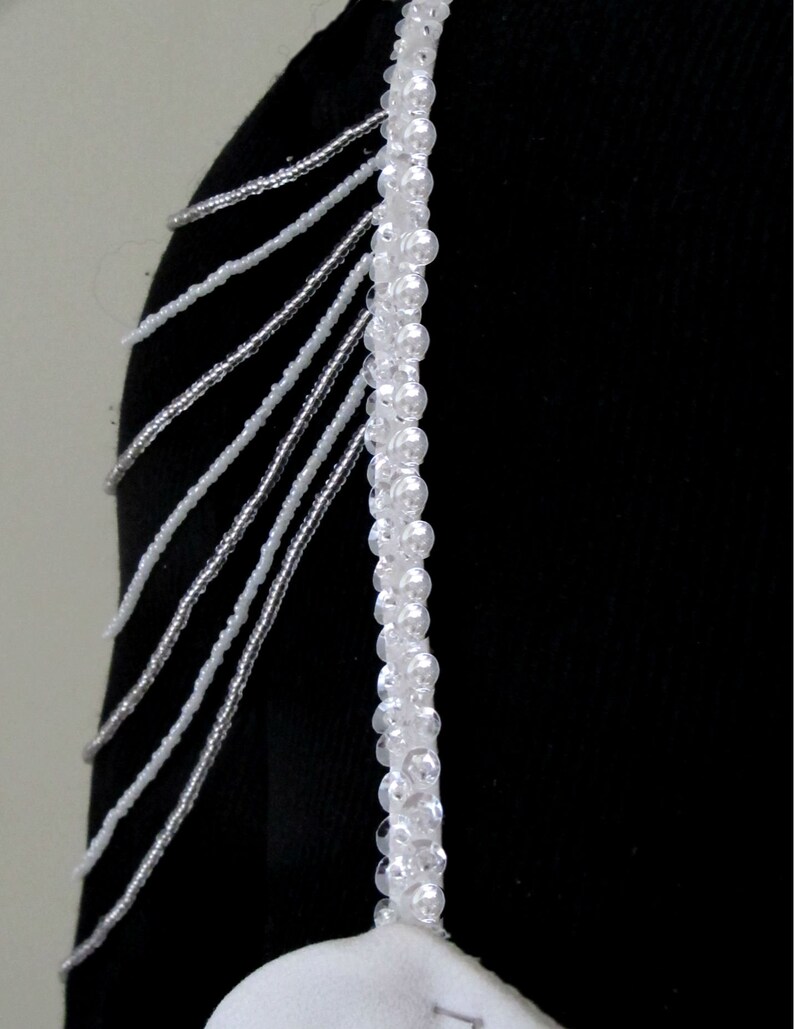 Wedding Shoulder Jewelry Bridal Beaded Straps Crystal Beaded Straps Arm Jewelry Bridal Shoulder Strap Back Necklace Bridal Epaulettes