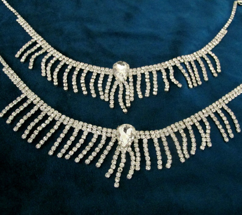 Bridal Shoulder Necklace Wedding Shoulder Jewelry Detachable Wedding Dress Straps Crystal Straps Bridal Epaulettes
