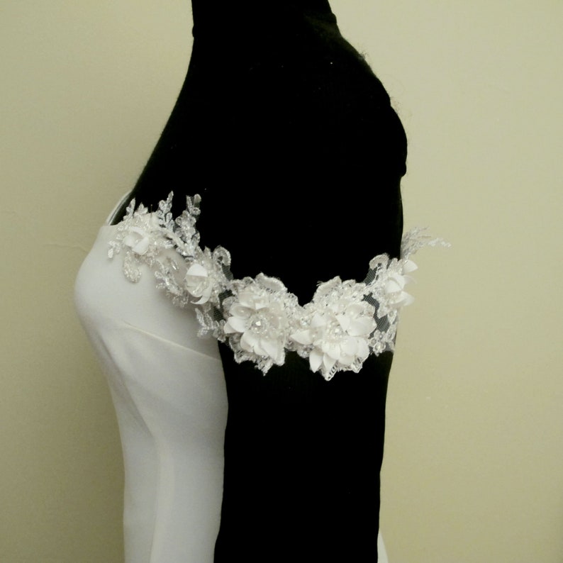 Detachable off Shoulder Sleeves Wedding Straps Detachable Etsy