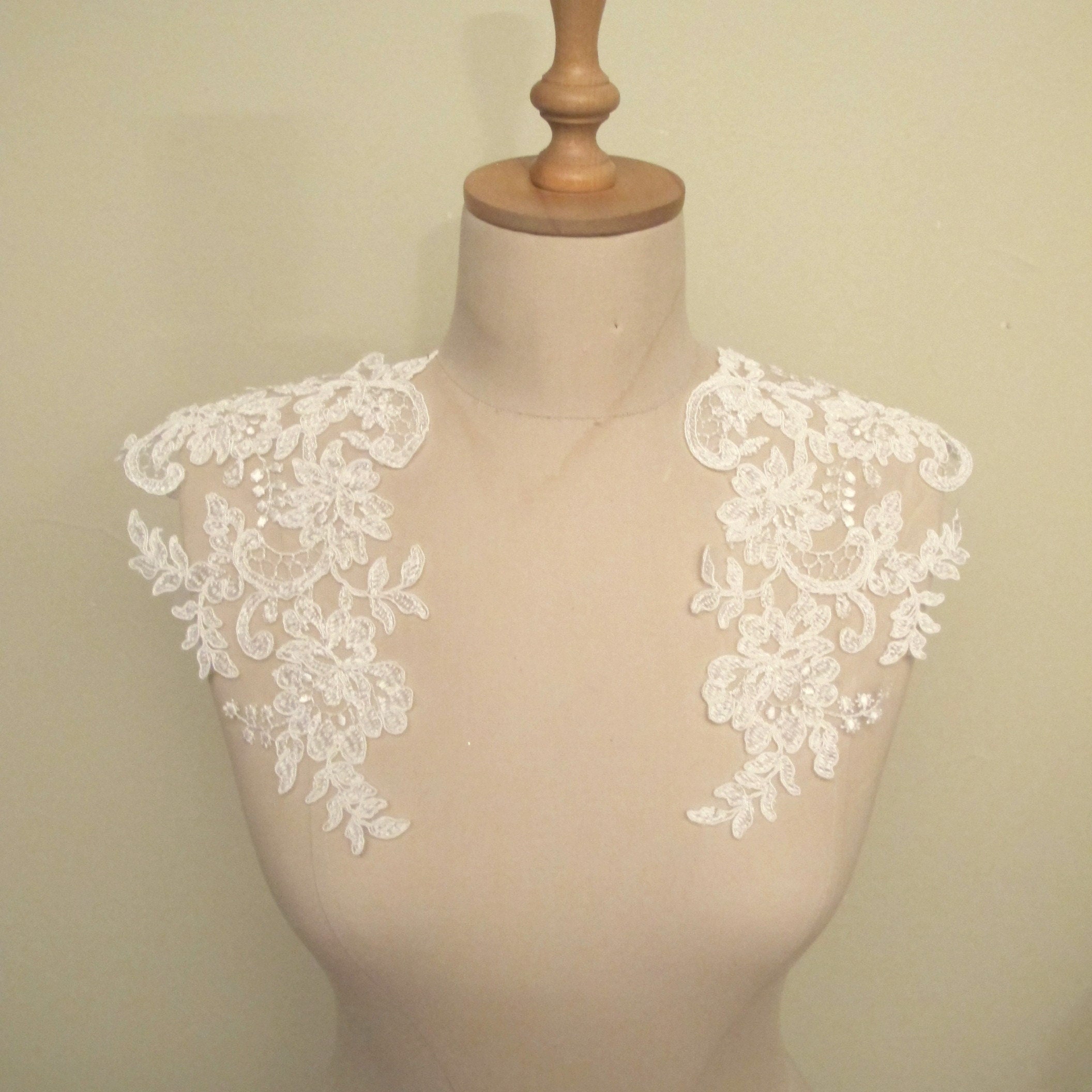 lace bridal straps