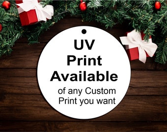Custom order, 1 piece, UV Printing on clear acrylic 2mm